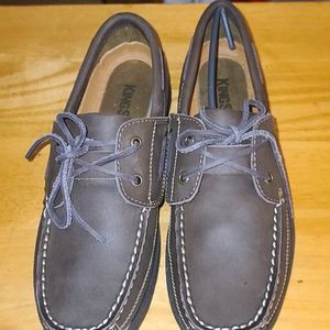 Price Reduced 6/3     Brand New Kingsize Mens Leather Boat shoe 9W